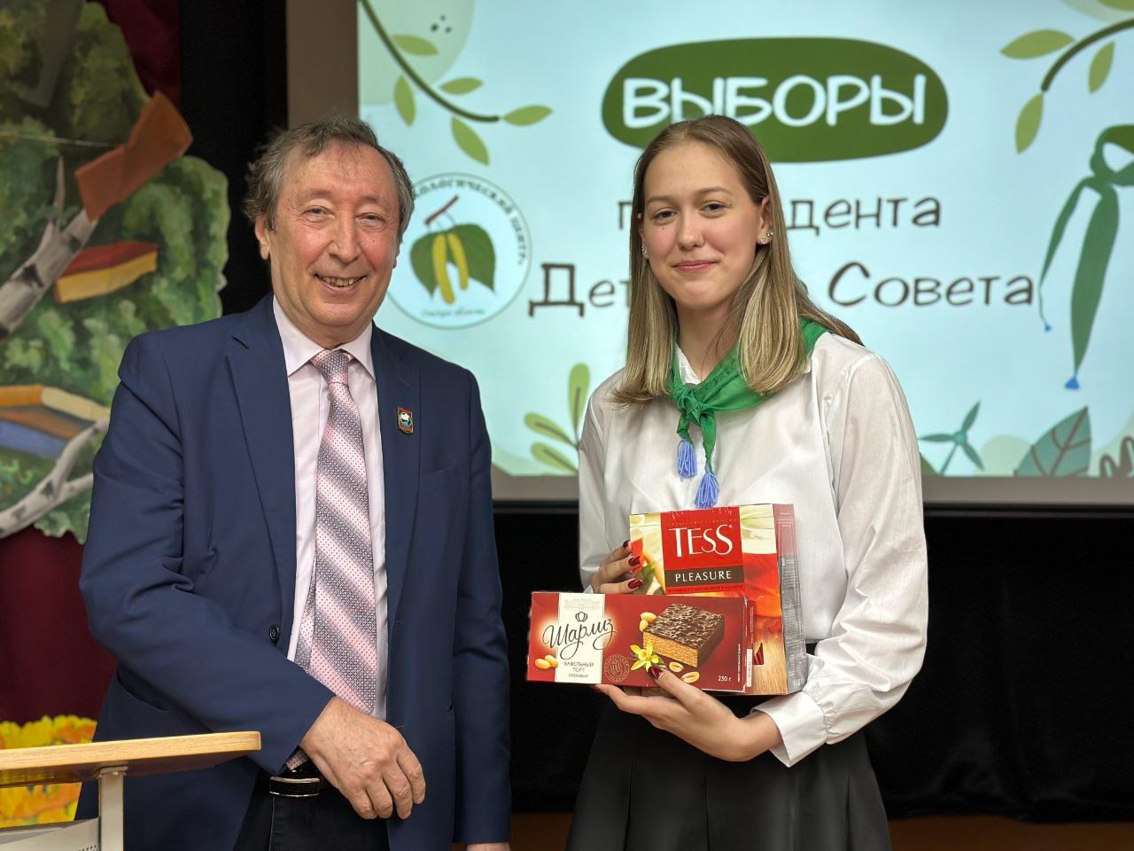 Поздравляем Зяброву Викторию, ставшую президентом регионального детского экологического Совета.